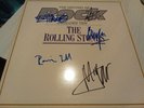 ORIGINAL HAND SIGNED VINYL ROLLING STONES BY RICHARDS,WYMAN,JAGGER, WOOD ,WATTS