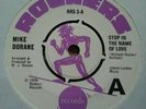 RARE PRIVATE REGGAE 45 Mike Dorane Stop In The Name Of Love ROCKERS RRS3 1976 NM