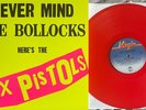 sex pistols - never mind the bollocks RED vinyl reissue LP FREE UK POST