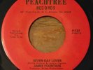 JAMES FOUNTAIN Seven Day Lover PEACHTREE Early 70s RE NORTHERN SOUL 45