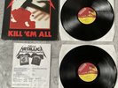 Metallica Kill Em All Double Direct Metal Mastered Vinyl Lp.