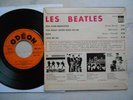 LES BEATLES RARE FRENCH EP SOE 3746 ROLL OVER BEETHOVEN TYPE 3 DUR A TROUVER