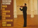 BACH sonatas & partitas for solo violin ACCARDO BOX 3 LP'S PHILIPS HOLLAND MINT