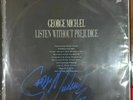 George Michael SIGNED Vinyl LP  - Listen Without Prejudice Vol. 1. WHAM