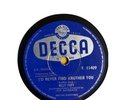 : Billy Fury Indian 78rpm I'd Never Find Another You / Sleepless Nights