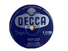 - Billy Fury Angel Face / Time Has Come 78rpm. Excellent Condition.