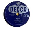 RARE - Billy Fury Margo / Don't Knock Upon My Door 78rpm. Excellent Condition.
