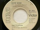 DAVID BOWIE - Amsterdam / Sorrow - RARE MEXICO 45 promo