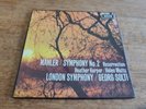 Mahler Symphony No.2 Solti Harper LSO UK Decca WBG ED1 Stereo SET 325-6 EX 2xLP