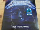 Metallica - Ride The Lightning WM Exclusive Blue Vinyl (2021, Blackened) New