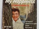 CONNIE FRANCIS - My Happiness - UNIQUE 7