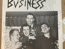 The Business - Official Bootleg LP EX/EX - Skinhead Oi Punk Cockney Rejects
