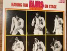 ELVIS PRESLEY VINYL LP HAVING FUN WITH ELVIS ON STAGE BOXCAR RECORDS SEALED