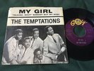 TEMPTATIONS 45 Picture Sleeve MY GIRL ORIG 1965 Gordy / Motown