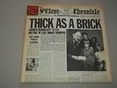 JETHRO TULL - THICK AS A BRICK - LP - MADE IN ITALY - NEWSPAPER