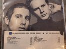 Simon and Garfunkel 1968 MONO-WHITE LBL PROMO & PROMO STICKERS RARE 