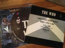 THE WHO 3 RARE VINYL RECORDS MAXIMUM R&B PICTURE DISC MCA PROMO WHO ARE YOU RED