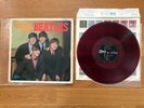 Please Please Me Beatles LP recoard japan Odeon red OP-7548