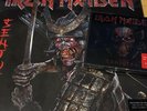Rare Iron Maiden Senjutsu Marbled Silver & Black Triple Vinyl And Lenticular CD