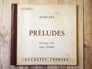 Ducretet-Thomson LA1066-67 - Debussy - Préludes - Albert FERBER - NM-