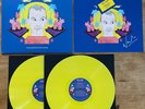FATBOY SLIM BACK TO MINE YELLOW VINYL DOUBLE ALBUM LP with HAND SIGNED ART PRINT