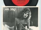 Rare Heavy Metal 45 & Fold Over Picture Sleeve- Anvil Chorus - Blondes In Black