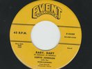 ROCKABILLY bw TEEN - CURTIS JOHNSON - BABY BABY / TEENAGE LOVE- HEAR -1957 EVENT