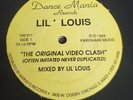 LIL LOUIS - THE ORIGINAL VIDEO CLASH / MUSIC TAKES U AWAY VINYL 12