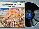Janos Starker Plays Virtuoso Music For Cello Denon Japan Vinyl LP 1978 NM