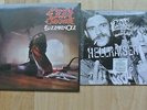 OZZY OSBOURNE Blizzard Of Oz LP + Hellraiser with Motorhead 10