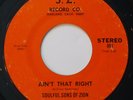 Gospel Soul Funk 45 - Soulful Sons Of Zion – Ain't That Right - S.Z. HEAR