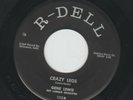 ROCKABILLY bw TEEN - GENE LEWIS - CRAZY LEGS  /  S'POSIN YOU - HEAR -1958 R-DELL