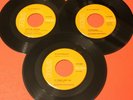 ELVIS PRESLEY 3 1968 RARE Gold Standard 45's with ORANGE LABEL RCA 447 PREFIX NM