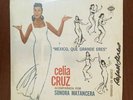 Celia Cruz Con La Sonora Matancera ‎Mexico Que Grande Eres LP Latin Son Seeco