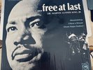 Dr. MARTIN LUTHER KING, JR. ...FREE AT LAST LP 1968 GORDY GM 929 RARE