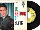 EP FRENCH biem  ELVIS PRESLEY  MAKE ME KNOW IT  LE RETOUR D'ELVIS  FR 1960