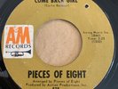 PIECES OF EIGHT Come Back Girl / T.N.T. 45 Northern Soul Funk R&B