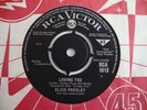 Elvis Presley 45 Loving You/Teddy Bear (RCA Victor 1013, UK)