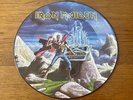 Iron Maiden ‘Run To The Hills’ 1985 EMI UK 12” Vinyl Single Picture Disc Record