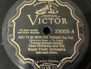 FESS WILLIAMS Just To Be With You Tonight Victor 23003 US-1930 78 rpm E