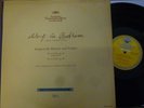 WILHELM KEMPFF - WOLFGANG SCHNEIDERHAN  / BEETHOVEN sonatas 5 & 6 DGG LPM 18022
