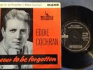 EDDIE COCHRAN - NEVER TO BE FORGOTTEN EP rare UK 1962 EP / ROCKABILLY / EX++