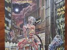 IRON MAIDEN Somewhere In Time EMI Inner DMM UK Original EMC 3512 VINYL LP EX+