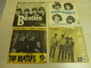 THE BEATLES - 4 x Rare Various Foreign P/S 7