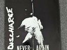 DISCHARGE - NEVER AGAIN *rare* first press gatefold lp hardcore punk crass EX