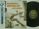 BEN WEBSTER & KENNY DREW TRIO LIVE IN DENMARK VANTAGE CEJC 00105 JAPAN OBI LP