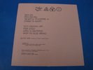 Led Zeppelin IV LP Original Inner Sleeve Only Zoso Clean