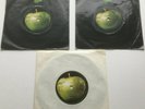 BEATLES THREE UK APPLE SINGLES 