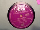 OKEH 78 record 05669/SUNSHINE BOYS/PIPE LINER BLUES/COO-SE-COO/VG+/MOON MULLICAN