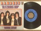 Ramones Blitzkreig Bop  French Original 7” PS Punk Sex Pistols Damned